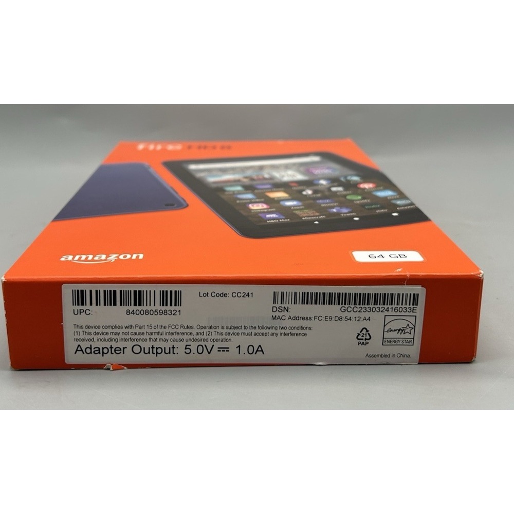 Amazon Fire HD 8 Tablet 64GB (12th Gen)(2022) - Denim - Sealed - Picture 5 of 5